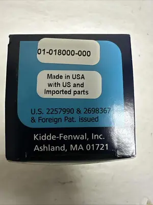 New | in-Stock FENWAL 01-18000-000 HVAC Parts and Equipment Ohio US | Surplus Asset Holdings #1337562
