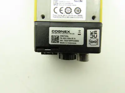 Cognex DM374QL DataMan Fixed Mount Barcode Reader W/High Powered LED Torch