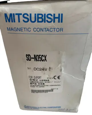 NEW MITSUBISHI SD-N35 CX DC24V ELECTROMAGNETIC CONTACTOR SDN35CX