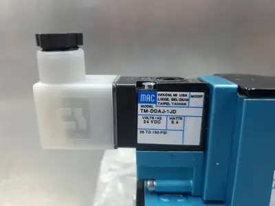 MAC 82A-AB-CAA-TM-DDAJ-1JD Solenoid Valve w/TM-DDAJ-JD Module. 6A-12