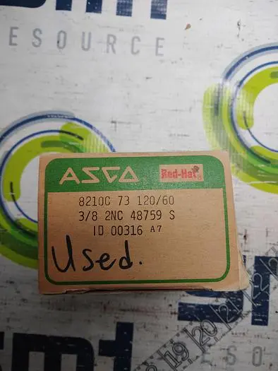 Used ASCO 8210C73 Valves/Fittings | SMT Resource #487625