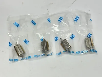 DA-15P-NR | JAE  D-Sub Connector 15-Position Male LOT OF 4 - New Other