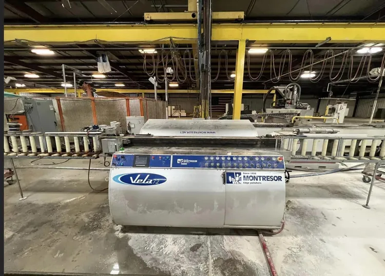 Used MONTRESOR VELA7.2 Polishing Machinery including Buffers Michigan US | STONE EQUIPMENT WAREHOUSE 1 #41145
