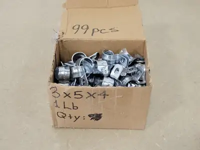 1/2" EMT One Hole Snap On Conduit Strap (Box of 99)
