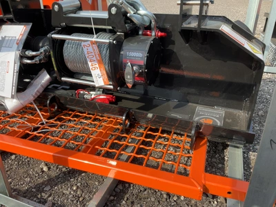 Used WOLVERINE SSW15 HYDRAULIC WINCH SKID STEER ATTACHMENT Misc Construction Attachements Michigan US | Miedema Asset Management Group #1768771