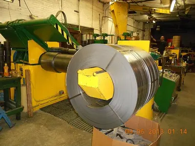 30" X 10,000 LBS. X 5" ARBOR STANAT SLITTING LINE (USED)