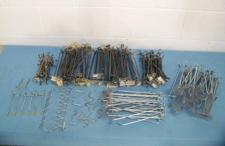 Large Lot of Peg Board Hangers