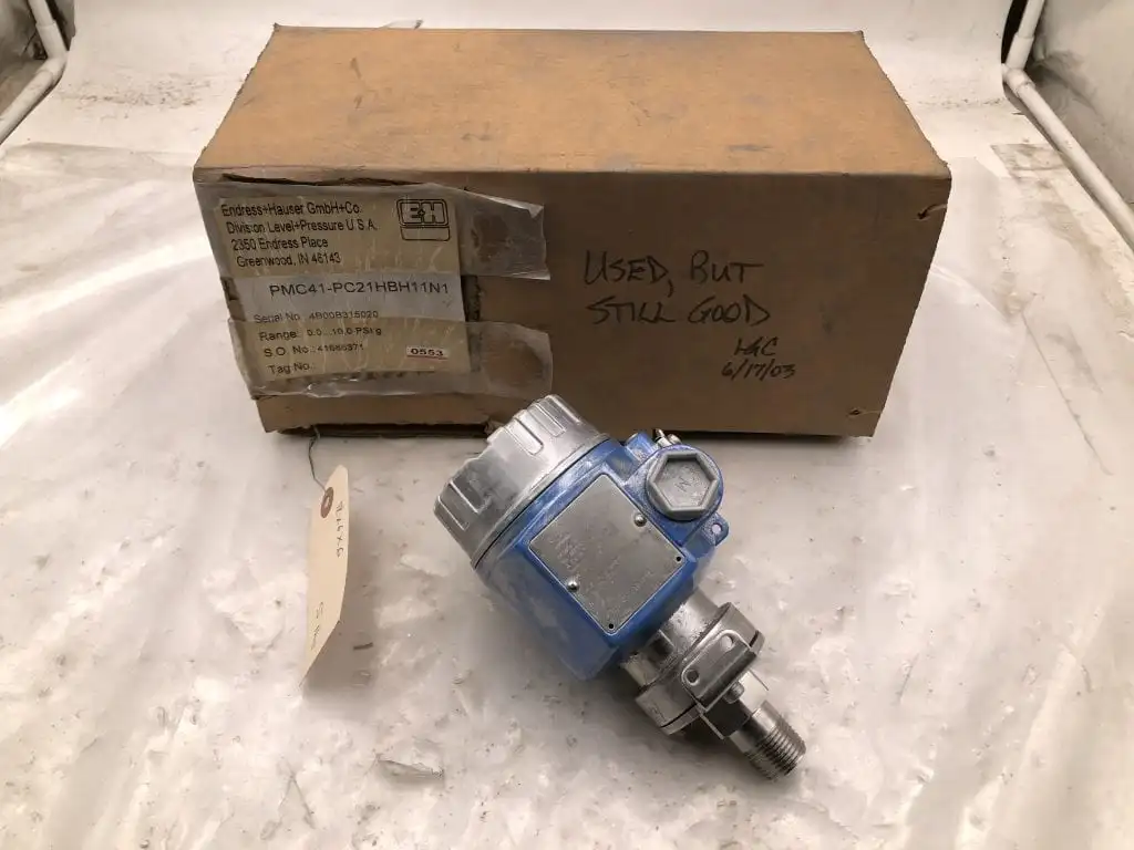 Endress+Hauser PMC41-PC21HBH11N1 Cerabar M Pressure Transmitter 4-20mA