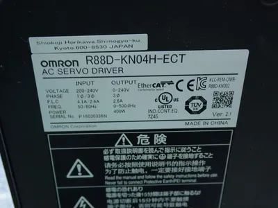 USED OMRON R88DKN04HECT