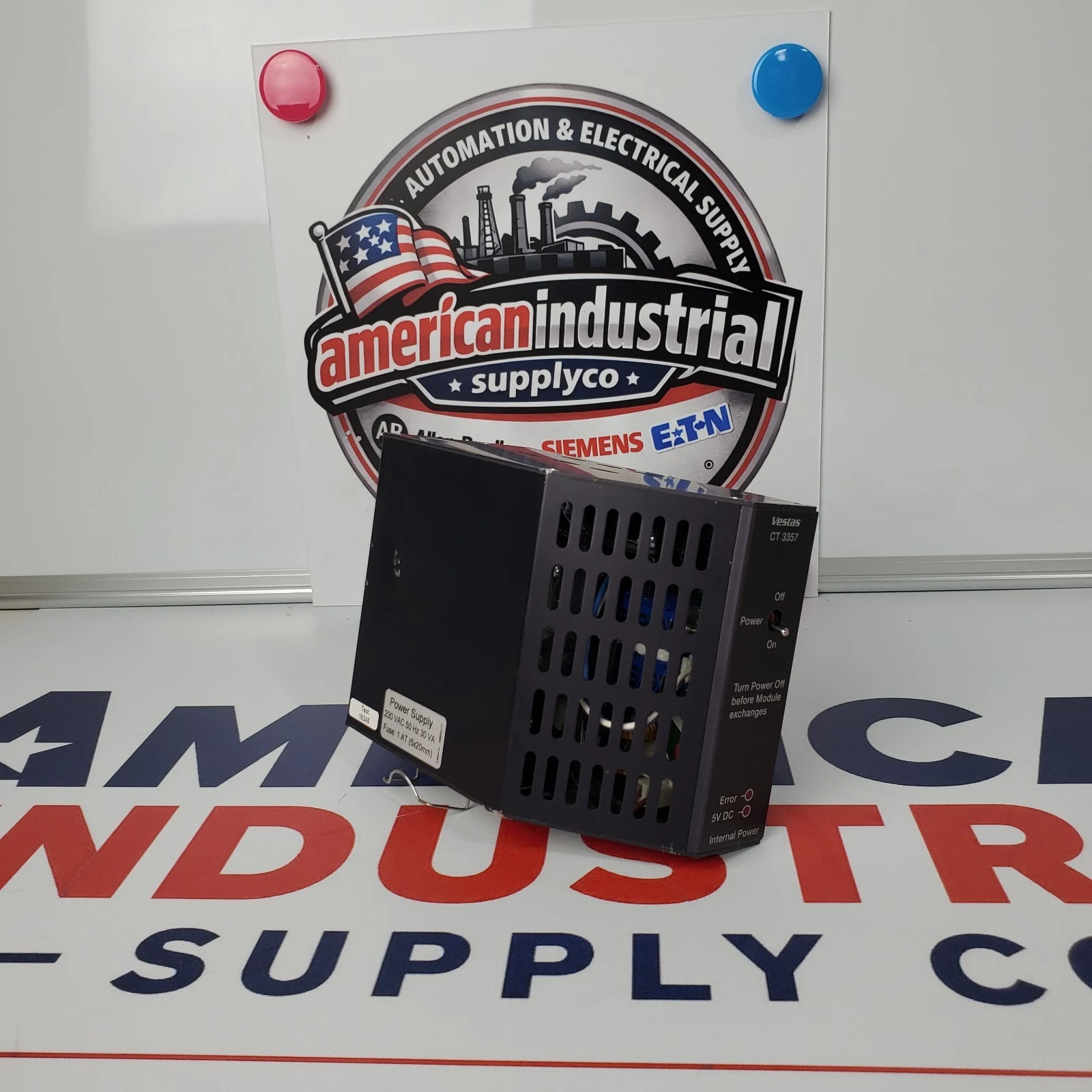 Used Vestas CT 3357 Miscellaneous Equipment (Electrical & Power) California US | American Industrial Supply Co. #1377119
