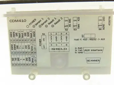 Sick 1 025 361 Barcode Scanner Controller Module CDM410-0001 Multi Sensor