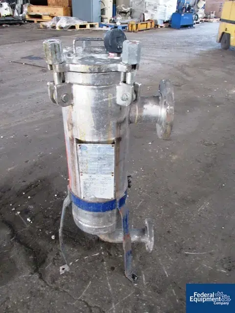 USED York-Shipley 8" YORK BASKET FILTER, S/S, 150#