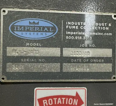Industrial Cyclone Dust Collector 72" to 24" with Rotary Airlock