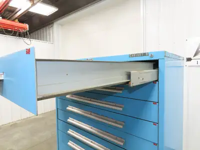 Nu-Era Modular Tool Storage Cabinet 10 Drawer 45x28x61" Stanley Vidmar Lista