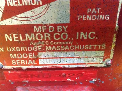 USED NELMOR G810LS 3 HP