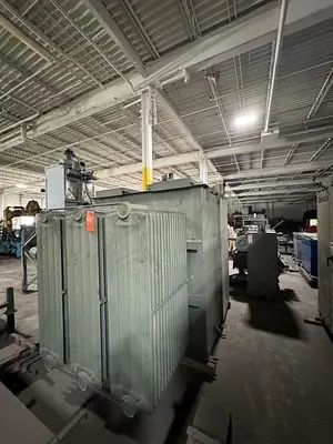 USED 2000 ALSTOM INDUCTOTHERM TRANSFORMER 1750KVA (SALE PENDING)