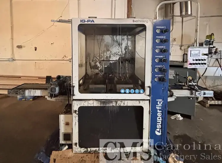 Used 2024 SUPERFICI MOULDING SPRAYER Woodworking Complete Operations North Carolina US | CAROLINA MACHINERY SALES #1323278