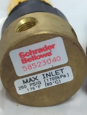 Used SCHRADER BELLOWS 58523040 Air Pressure Regulators Ohio US | Surplus Asset Holdings #1508128