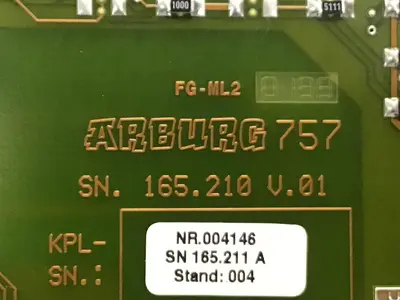 USED ARBURG ARB 757