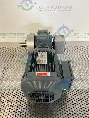 USED SEW EURODRIVE SA47DRE90L4/TF GEAR MOTOR 3 HP, 1745/189 R/MIN