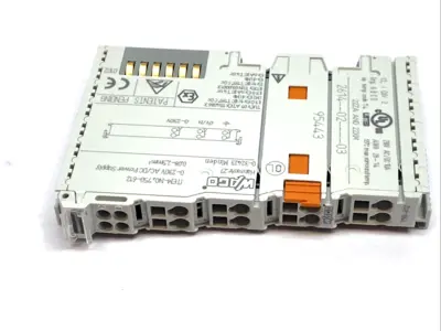 USED WAGO 0–230V AC/DC POWER SUPPLY MODULE 10A 750 SERIES I/O