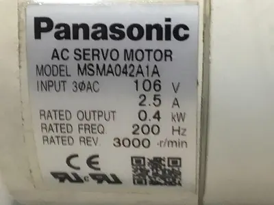 USED PANASONIC MSMA042A1A