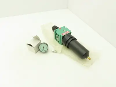 Numatics C30D-06DGM Pneumatic Air Filter Regulator 3/4" NPT 0-160PSI Gauge