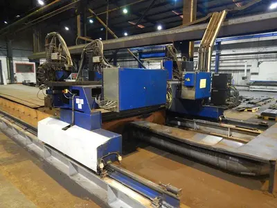 USED MESSER GRIESHEIM 21 000 X 3000 MM (2X PLASMA)