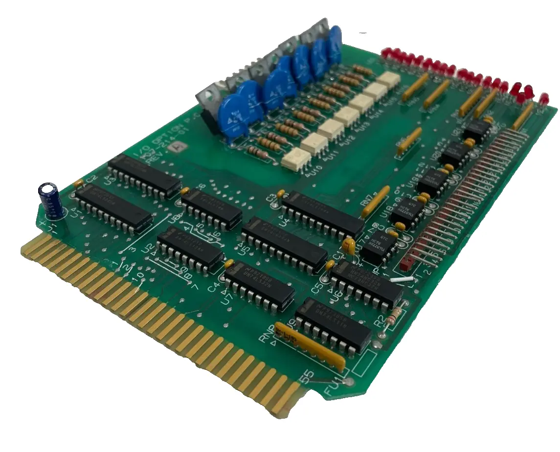 USED UNBRANDED 107-214-01 I/O OPTION PC BOARD REV. A 10721401