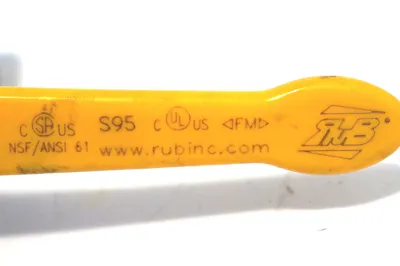 NEW RUB S.95 BALL VALVE S95