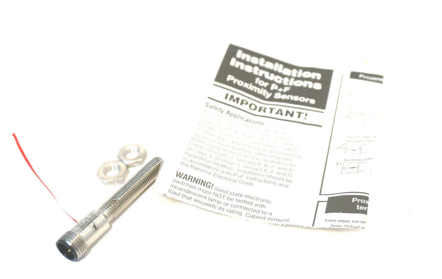 NEW PEPPERL FUCHS NJ1.5-8GM40-E-V1 PROXIMITY SWITCH 33OO3S NJ158GM40EV1