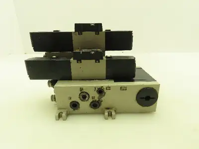 SMC VV5FS2 Plug-In 2-Station Manifold Control Unit VFS2000 Solenoid Valve Bank