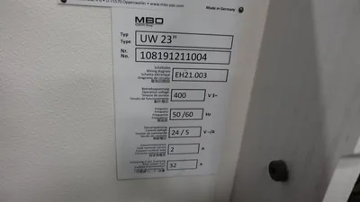 2023 MBO ASP66L Offline Finishing Line Offline Digital Finishing | Machinery Solutions Group, Inc. (22)