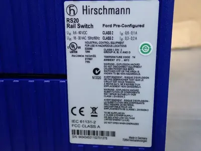 NEW HIRSCHMANN RS200400T1T1DSAPF004.2.05