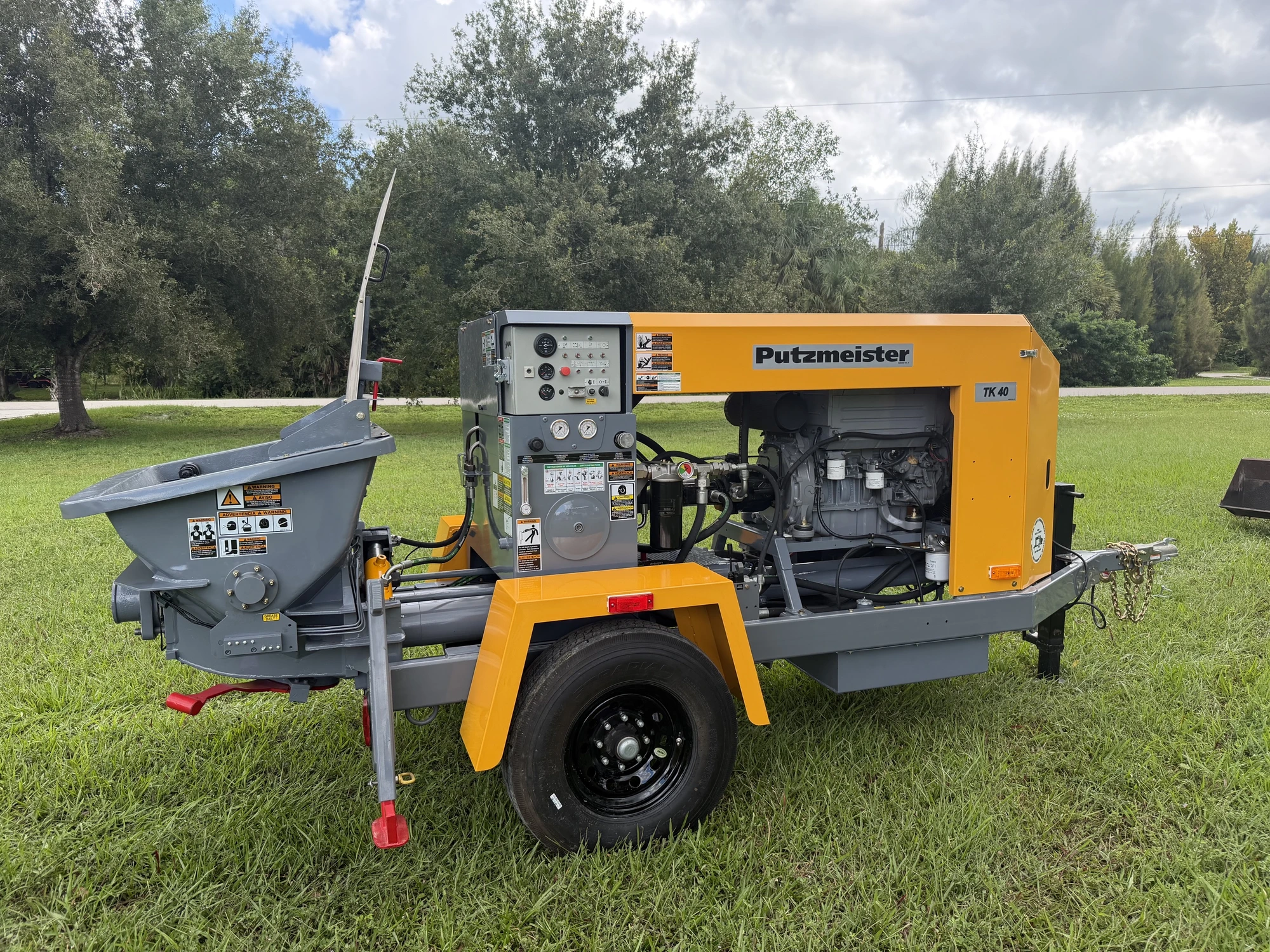 Used 2013 PUTZMEISTER TK-40 Concrete Pumps Colorado US | Concrete Pump Depot #1468905