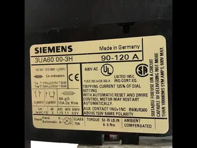 USED SIEMENS 3TF50