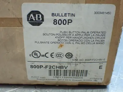 NEW ALLENBRADLEY 800PF2CHBV