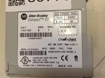 USED ALLEN BRADLEY 1769-SDN SER B