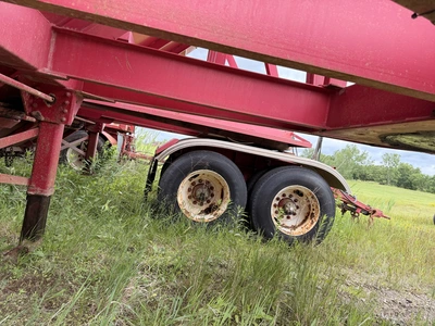 Used 2000 YALE 24 YARD V BOTTOM PULL TYPE TRI-AXLE GRAVEL TRAILER PUP Dump Trailers Michigan US | Miedema Asset Management Group #1424709