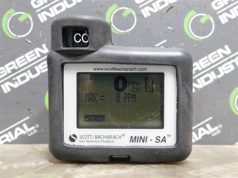 SCOTT / BACHARACH MINI-SA Single Gas Personal Monitor Used