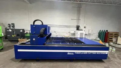 5′ × 10′ 3KW EAGLE EV-30 FIBER MAXPHOTONICS LASER CUTTING MACHINE
