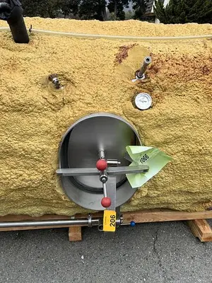 Tank, 775 Gallon, Stainless Steel, 25 BBL Brite Tank, Insulated #S744741