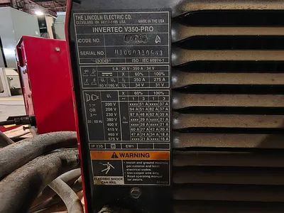 LINCOLN ELECTRIC INVERTEC V350-PRO WelderS | ESS Industrial Equipment Sales (6)