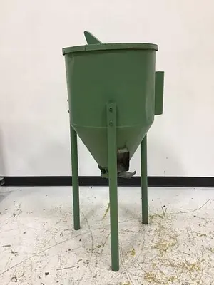 USED METAL FABRICATOR HOPPER