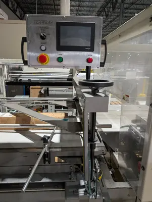 Texwrap 2410ISS Automatic Side Seal Shrink Wrapper with Texwrap ST-1322 Heat Tunnel, 2019