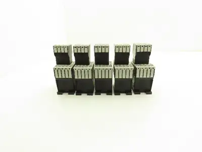 Siemens DIL MC15-01 Contactor 10Hp 600v 3Ph Accessory Block 400v 4A Lot of 5