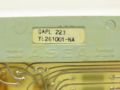 Asea ABB QAPL 223 Dead Zone Indicator I/O Module Printed Circuit Board Card