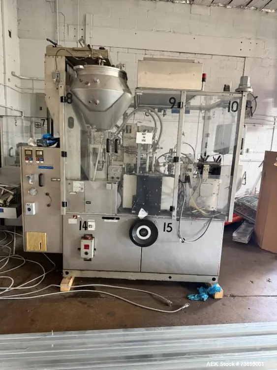 Used IWKA TFS30-2 Tube Fillers Illinois US | Aaron Equipment #1326849