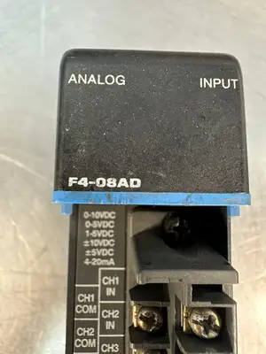 Facts Engineering F4-08AD Analog Input PLC Module 24 Vdc 0.1A (5.4.5)
