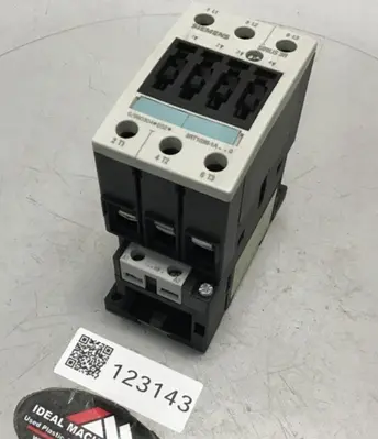 Used SIEMENS 3RT1035-1AK60 PLC Contactors | Ideal Machinery #620669